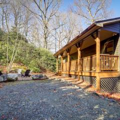 Blowing Rock Escape with Covered Deck and Fire Pit