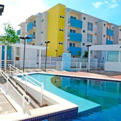 Flat Completo aconchegante 200 metros da Avenida Fiúsa em Ribeirão