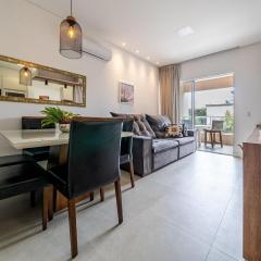 170- Apto elegante em Canto Grande com 02 suítes