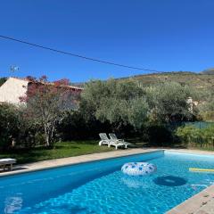Bas de villa avec accès piscine près de Nice Cannes Monaco