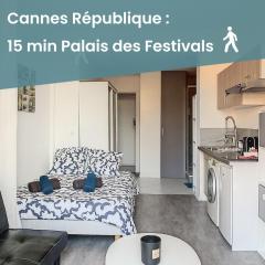 L'horloge I - Studio - 15 min Palais - Cannes