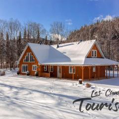 Les Chalets Tourisma - Chalet en nature avec table de billard - Le Chasse-Galerie