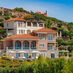 Enchanting Crete Villa - 6 Bedrooms - Villa Scenic Seascape - Panoramic Sea Views and Private Infinity Pool - Elounda