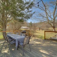 Idyllic Blue Ridge Mountain Home on 26-Acre Farm