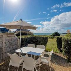 Maison d'une chambre a Guidel a 100 m de la plage avec vue sur la mer et jardin amenage