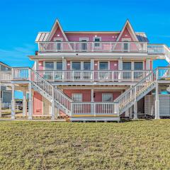 Pink Lady by the Sea