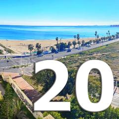 113 Beach and Trees - Alicante Holiday