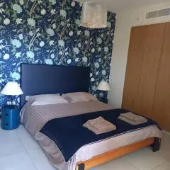 Suite avec 2 chambres d'hôtes pour 1 à 4 personnes avec terrasse, vue mer, parking privé, proche port et aéroport