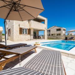 New stone villa with pool near the sandy beach by Traveler tourist agency Krk ID 2372 br 1