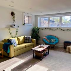 Boho-chic Spacious Basement Apartment