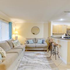 St Pete Beach Condo with Patio and Community Pool!