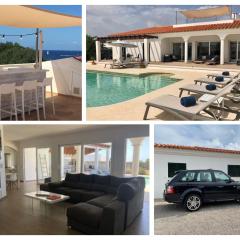 Villa Maravilla with HEATABLE pool ROOFTOPbar with sea views and Range Rover