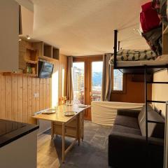 Avoriaz Centre - Studio rénové 3/4 pers, balcon exposé Sud, à proximité Festival et pistes de ski - FR-1-633-62