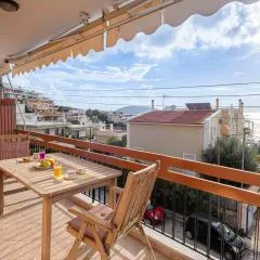 Sea view apartment 100m from the beach