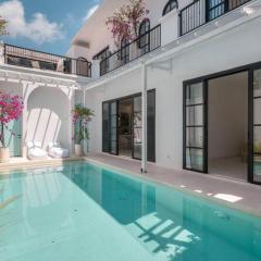 Beachside Mediterranean Luxury: 3BR in Canggu