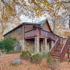 Riverfront Blue Ridge Cabin with Private Hot Tub