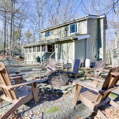 Rustic Masthope Mountain Retreat with Private Sauna!