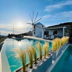 Windmill House with private pool and breathtaking views