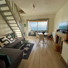 Quiberon - Studio mezzanine rénové 38m² - Vue mer et parking - FR-1-478-31