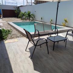 Tumbes Zorritos Bocapan Casa con piscina 3 dormitorios