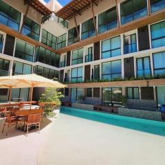 Sunny Hall Flat - piscina privativa na varanda