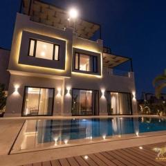 A wonderful stand alone villa with a fully furnished ultra modern swimming pool in Palm Hills in Sheikh Zayed