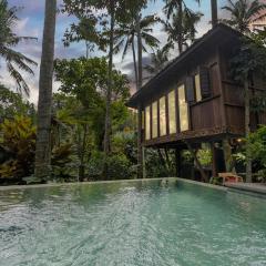TREEHOUSE with private pool near YOGABARN - in Ubud center - ADULT ONLY