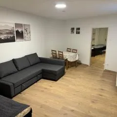 5-room apartment (120 sqm) with 2 bathrooms, 2 kitchens, bar area & balcony directly in the city centre