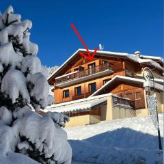 DUPLEX 50 m2 aux pieds des pistes les saisies hauteluce et contamines montjoie savoie 6 à 8 personnes 1 chambre et un coin nuit