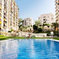 NAC8 - Bonito apartamento con vistas al mar 2 dormitorios, Wifi, 3 Piscinas, Playa a 250 metros