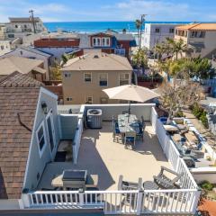 Kennebeck Views - 30 day plus LTR w Ocean View, Roof Patio, Steps to Beach & Boardwalk