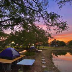 Muangbon Garden Fishing บ้านสวนเมืองบน กางเต็นท์ตกปลา ธรรมชาติ