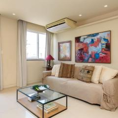 Varanda vista mar Copacabana