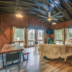 Bonners Ferry Cabin with Wraparound Deck and Views!