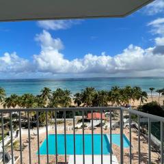 Beach front 2 bedroom & bath in Isla Verde