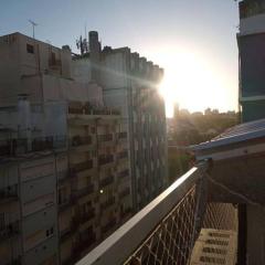 balcon terraza, ultimo piso zona del torreon y shoping Aldrey