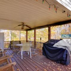 Cozy Tennessee Escape with Porch, Grill and Fire Pit!