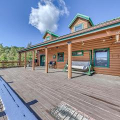 Ruidoso Cabin Rental 16 Mi to Ski Apache!