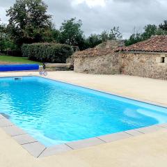Awesome Home In Argenton Leglise With Private Swimming Pool, Can Be Inside Or Outside
