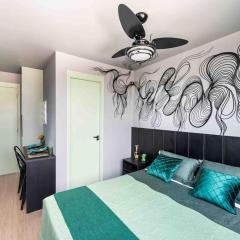 MV63 - Studio Lindo com Piscina Próx ao Metrô Brás