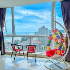 Căn Hộ OASKY,3 Phòng View Đẹp Nhìn Ra Biển,Núi Và Hồ Bàu Sen