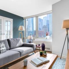 Tribeca 2BR City views Indoor pool Gym NYC-172