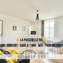 LA PASSERELLE 0D - Confort - Wifi - Centre Ville