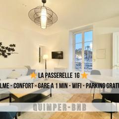 LE PASSERELLE 1G - Confort - Wifi - Centre Ville à Pied