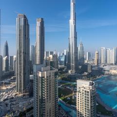 Bellavista - High Floor - 1BR - 29 Boulevard - Full Burj Khalifa & Fountain View