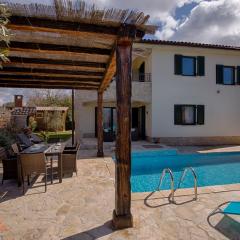 New villa with swimming pool, olive grove and sea view by Traveler tourist agency Krk ID 2201