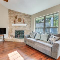 Texas Retreat with Patio, Fireplace and Fenced-In Yard