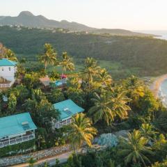 Modern 1 bed guesthouse with pool and ocean view