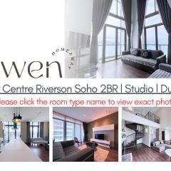 KWEN Suites - City Centre Riverson Soho 2BR l Studio l Duplex