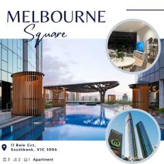 Luxury 3 Bed 2 Bath + car park at Melbourne Square